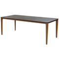 Thumbnail photo of Aspect Table - Dining Table - Frame: Teak / Table Top: Black Fossil Ceramic - W210 - W: 210 x D: 100 x H: 72 cm