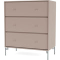 Thumbnail photo of Carry Dresser - Mushroom / Matt Chrome Legs - Byråer - Peter J. Lassen - Beige - Trä