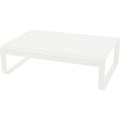 Bellevie Low Table Cotton White - Småbord & Sidobord Utomhus - Pagnon & Pelhaître - Vit - Metall