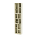 Thumbnail photo of Loom Slim Bookcase, Plinth H3 Cm - Vanilla - Bokhyllor - Peter J. Lassen - Vit - Mdf