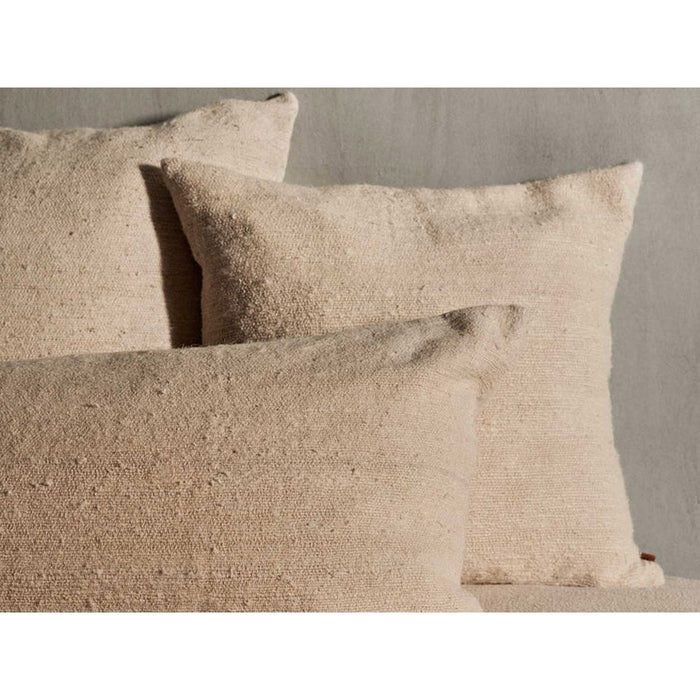 Photo of Nettle Cushion - Pude - Large - Natural - W50 X H50 Cm