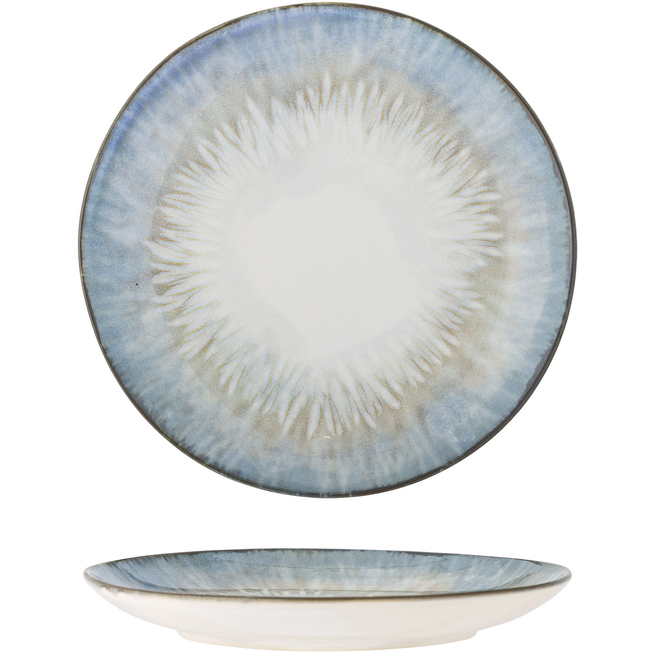 Photo of Calen plates Ø22cm blue set of 6 pieces