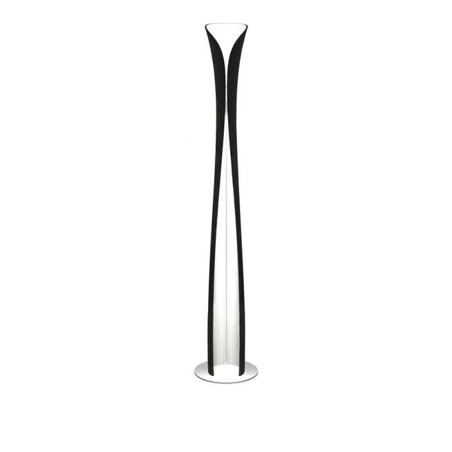 Photo of Cadmo Led Floor Lamp Black/White Interior - Shade Lamps - Karim Rashid - Black