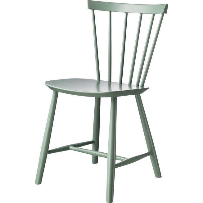 Photo of J46 Chair Beech Dusty Green Painted