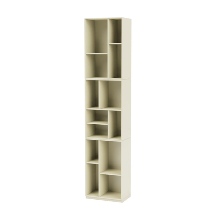 Photo of Loom Slim Bookcase, Plinth H3 Cm - Vanilla - Bokhyllor - Peter J. Lassen - Vit - Mdf