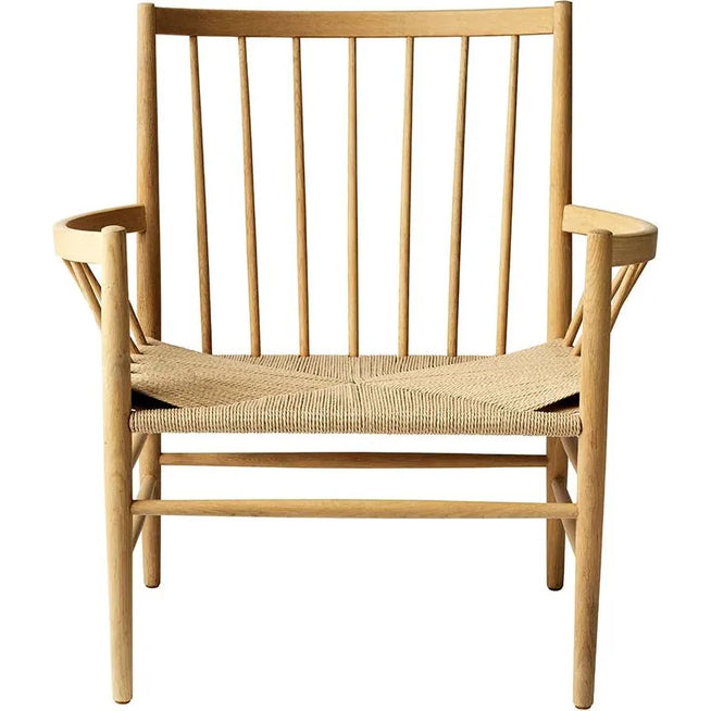 Photo of J82 Armchair Oak Nature Lacquered