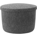 Thumbnail photo of Hide Storage Pouf Small