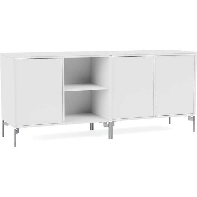 Photo of Save Lowboard - New White / Matt Chrome Legs - Sideboards - Peter J. Lassen - Vit - Mdf