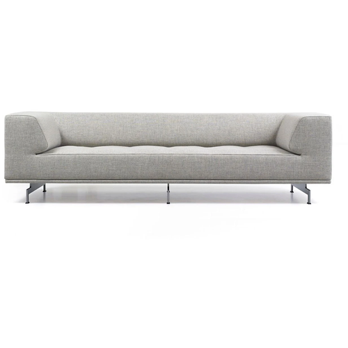 Photo of 4511 Delphi 3. Pers sofa L: 240 cm - Cognac 370/brushed aluminium