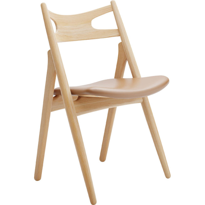 Photo of CH29p Sawbuck Chair - Clear Lacquered Oak