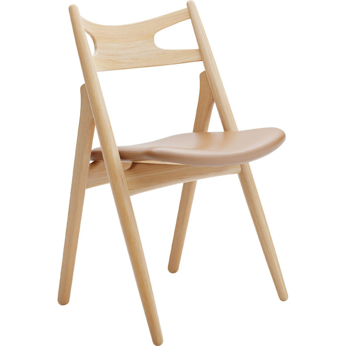 Photo of CH29p Sawbuck Chair - Clear Lacquered Oak