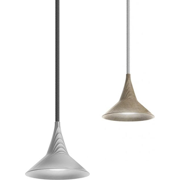 Photo of Unterlinden Pendulum Lampa Antique Aluminium - Pendulum Lamp - Herzog & De Meuron - Silver