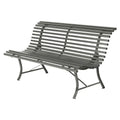 Thumbnail photo of Louisiane Bench 150 cm, Rosemary - Garden benches - Green - Metal