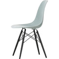 Eames Plastic Chair Dsw - 24 Light Grey - Black Maple - Matstolar - Charles & Ray Eames - Grå - Metall/trä/plast