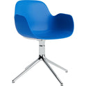 Form Armchair Swivel 4l Alu - Spisebordsstol - Aluminium / 3