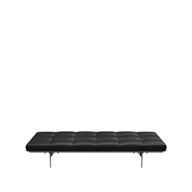Photo of Pk80 Dagbädd Leather Grace Black 190 Cm