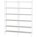 Thumbnail photo of String Shelves 58x30, White, 3-pack - Shelving - Nils Strinning - White - Mdf