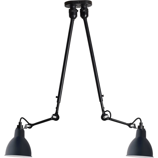 Photo of No. 302 Double Ceiling Lamp From Lampe Gras