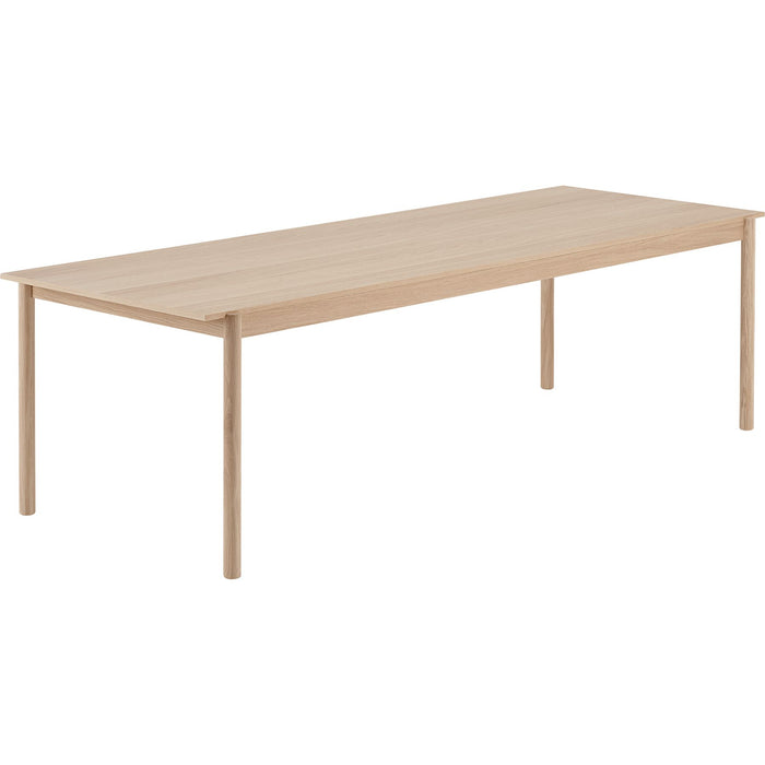 Photo of Linear Wood Table 260 cm, Oak - Dining Table - Thomas Bentzen - Wood Coloured - Wood