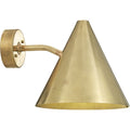 Thumbnail photo of Tratten Wall Lamp, Raw Brass - Wall Lamps Outdoor - Hans-agne Jakobsson - Gold