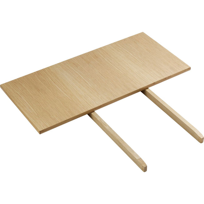 Photo of C35 Table Extension Leaf 95x45 Cm Oak Nature-oak Nature Lacquered