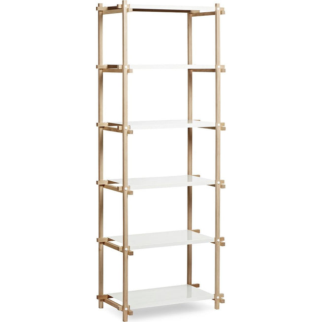 Photo of Woody Bookcase By Hay (High Row Incl. 6 Shelves)