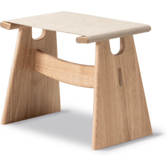 Photo of Seto Stool Sh: 43 cm - Nature Canvas/eg Lys Olie