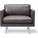 Calmo Lounge Chair 80 5621 By Hugo Passos - Lænestol - Fiord 271 / Black - W105 X D90 X H75,5 X Sh41 Cm