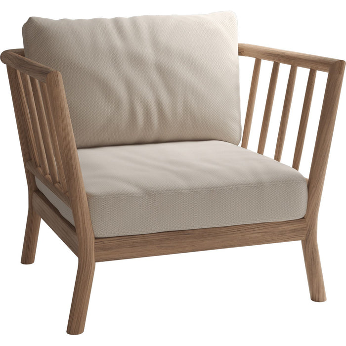 Photo of Tradition Lounge Chair, Light Sand, Teak Fsc 100% - Utomhussoffor - Povl B. Eskildsen
