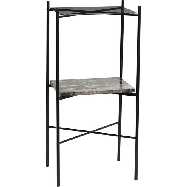 Photo of Side Table Grey Metal - Copy