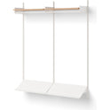 Wardrobe Shelf 2 - Shelving System - Oak