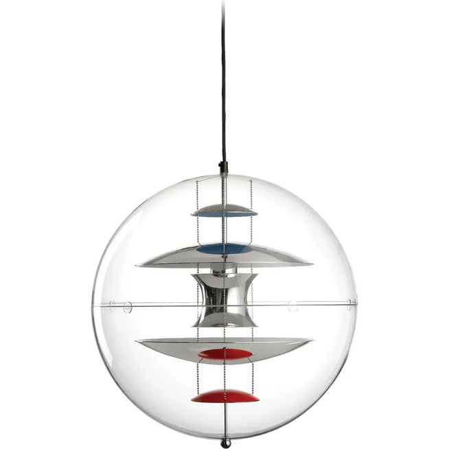 Photo of Vp Globe Pendant Ø40 - Pendellampor - Verner Panton - Vit