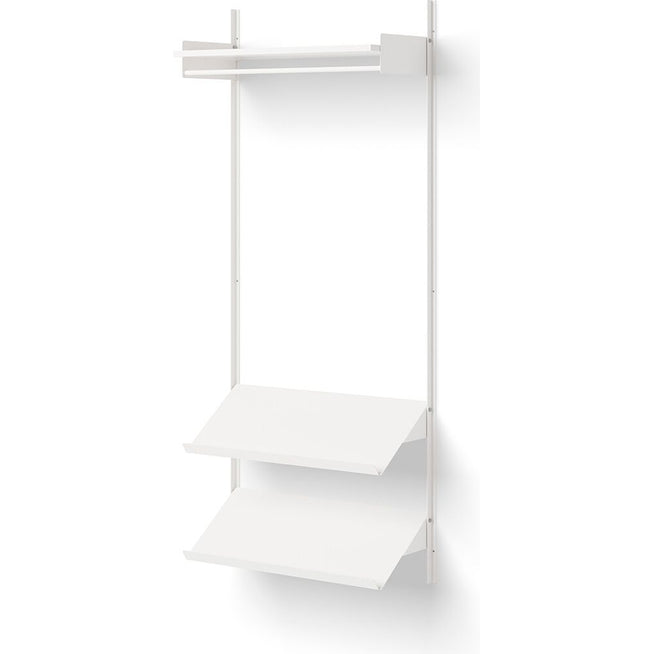 Photo of New Works Wardrobe Shelf 1 - Reolsystem - White / White - H190 X W83,5 X D35,5 Cm