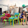 Thumbnail photo of Luxembourg Armchair Ice Mint A7 - Outdoor Dining Chairs - Blue - Metal