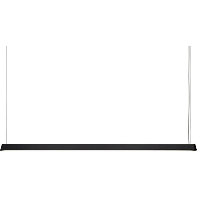 Photo of Linear Pendant Lamp / 169,2 cm Black - Pendant Lamps - Thomas Bentzen - Black