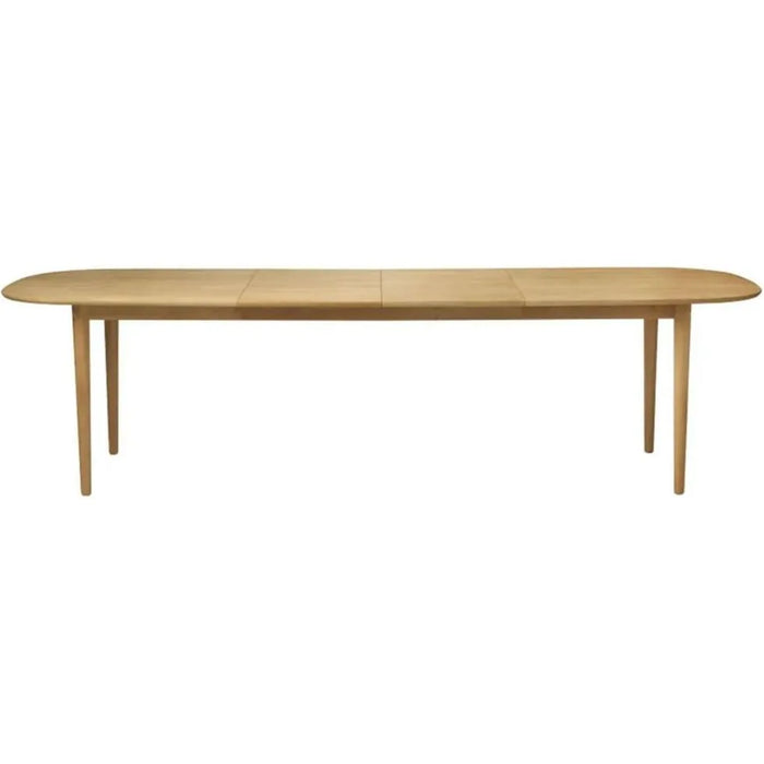 Photo of C63e2til Dining Table 2 Extension Leaves Oak Nature Oiled