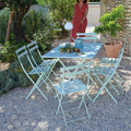 Thumbnail photo of Bistro Chair Metal Frosted Lemon A6 - Garden Chairs - Yellow - Metal