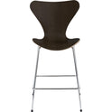 3187 Sjuan, Beech veneer - Bar stools & Bar stools - Arne Jacobsen - Wood-coloured - Metal/wood