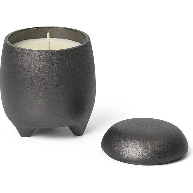 Photo of Evoke Candle - Stearinlys - Evoke Candle - Blackened Aluminium - W8.5 X D8.5 X H10.6 Cm