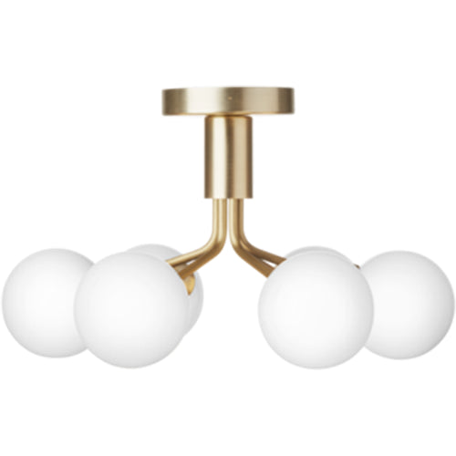 Photo of Apiales 6 Ceiling Lamp Brushed