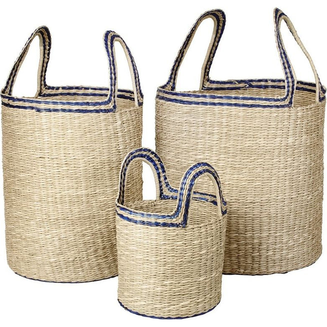 Photo of Lykke Baskets Blue Set of 3