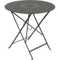 Thumbnail photo of Floréal Table Ø 77 cm, Rosemary - Outdoor dining table - Green - Metal
