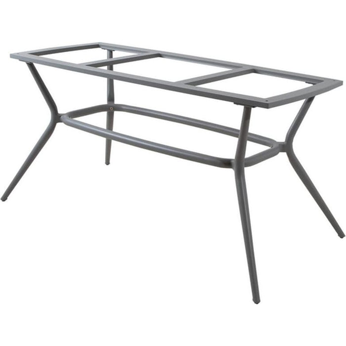 Photo of Joy Spisebord underframe - Oval - Havebord - Light Grey, aluminium - H71 x W180 x D90 cm