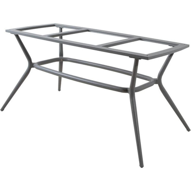 Photo of Joy Spisebord underframe - Oval - Havebord - Light Grey, aluminium - H71 x W180 x D90 cm