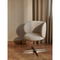 Thumbnail photo of Rico Swivel Dining Chair - Bouclé