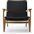 Thumbnail photo of Carl Hansen - Ch25, Oiled oak, black braided paper string - Armchairs - Hans J. Wegner - Wood-coloured - Natural material/wood