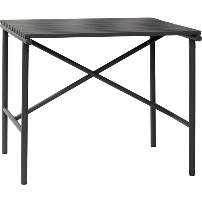 Photo of Outdoor Table Metal - Black 90x90xH76cm