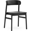 Thumbnail photo of Herit Chair Leather-black Oak Black