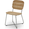 Thumbnail photo of Lilium Chair - Outdoor dining chairs - Wood colored - Metal/wood
