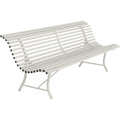 Thumbnail photo of Louisiane Bench 200 cm Clay Grey A5 - Garden Benches - Green, Grey - Metal